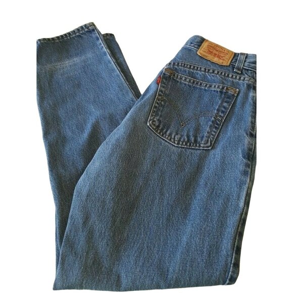 Levi's Denim - Levi's 550 Womens Vintage Jeans 10 M High Rise Relaxed Fit Tapered Leg  28/30